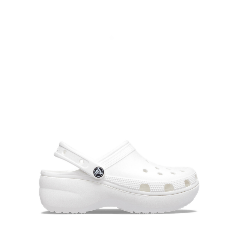 Women's Classic Platform Clog - White