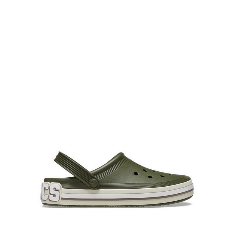 Off Court Logo Clog Unisex - Army Green