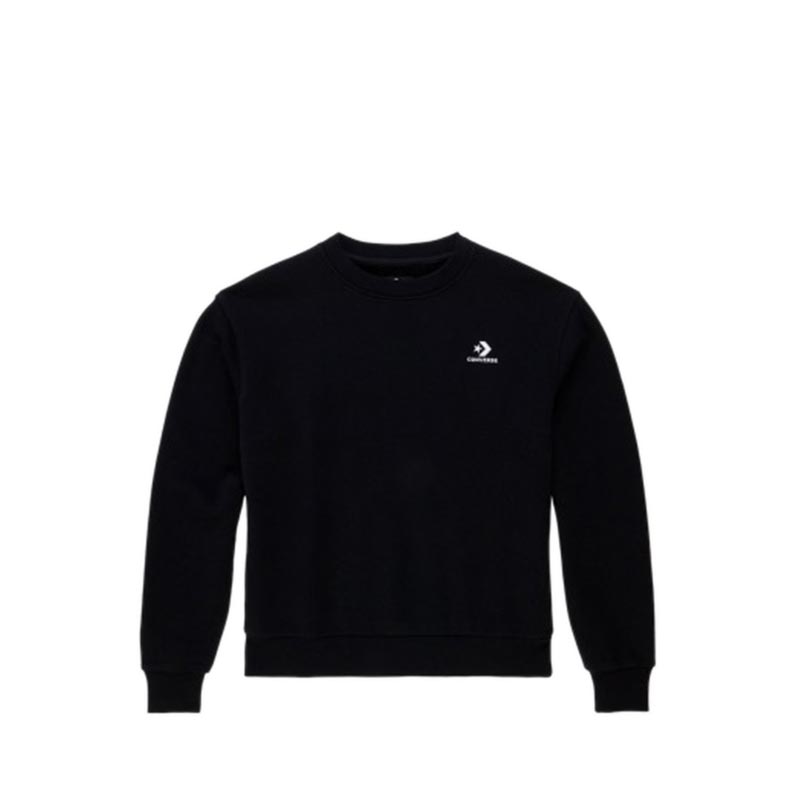 Women's Star Chevron Crew Ft - Black