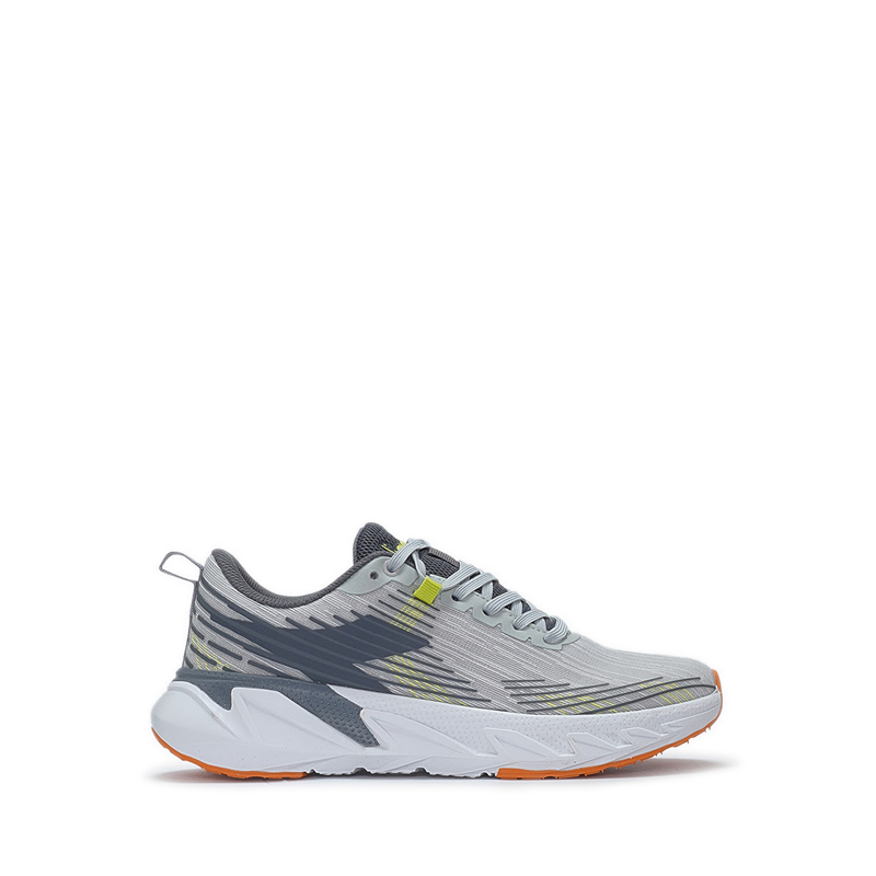 HAGEN MEN'S RUNNING SHOES - GREY/LIME