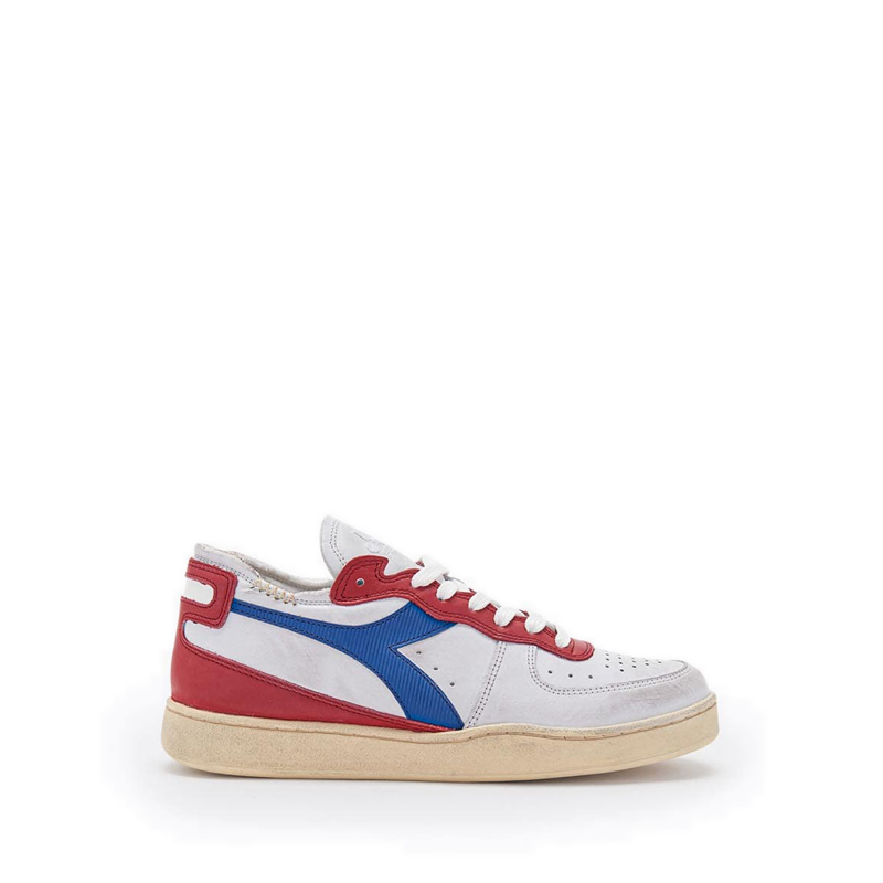 Mi Basket Row Cut Men's Casual Shoes - White