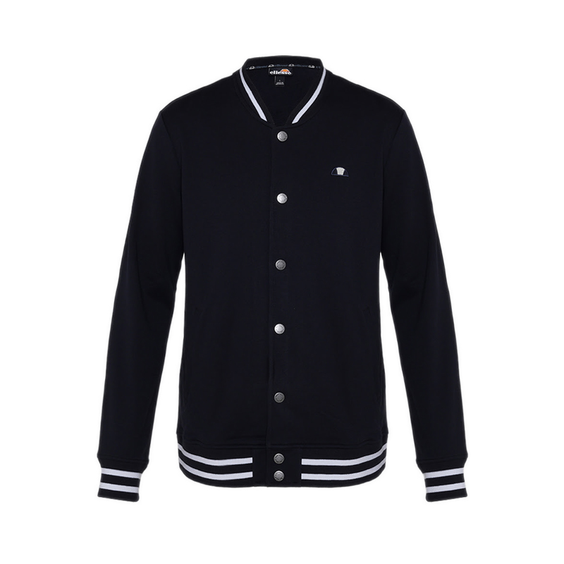Stripe Men Jacket - Black