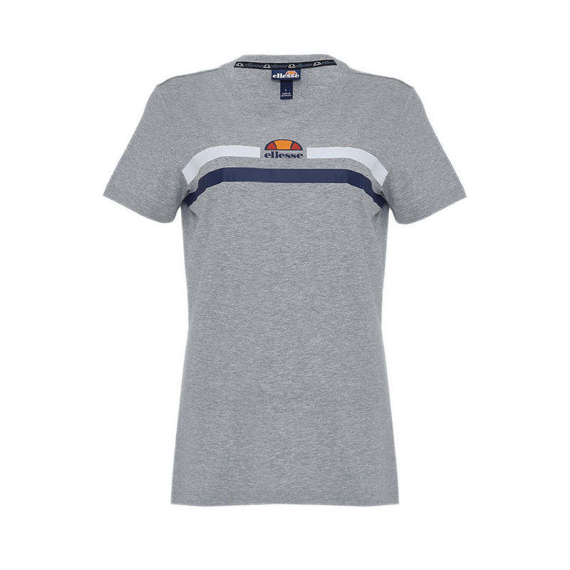 Alba Women Crop Tee - Gray Melange