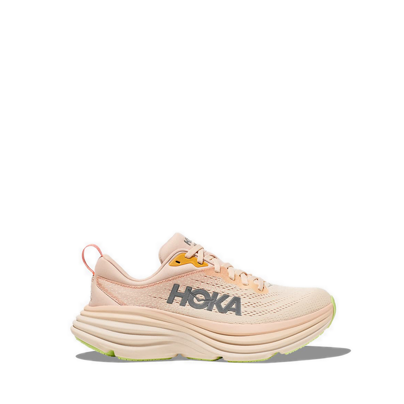 Bondi 8 Wide Women's Running Shoes - Cream/Vanilla