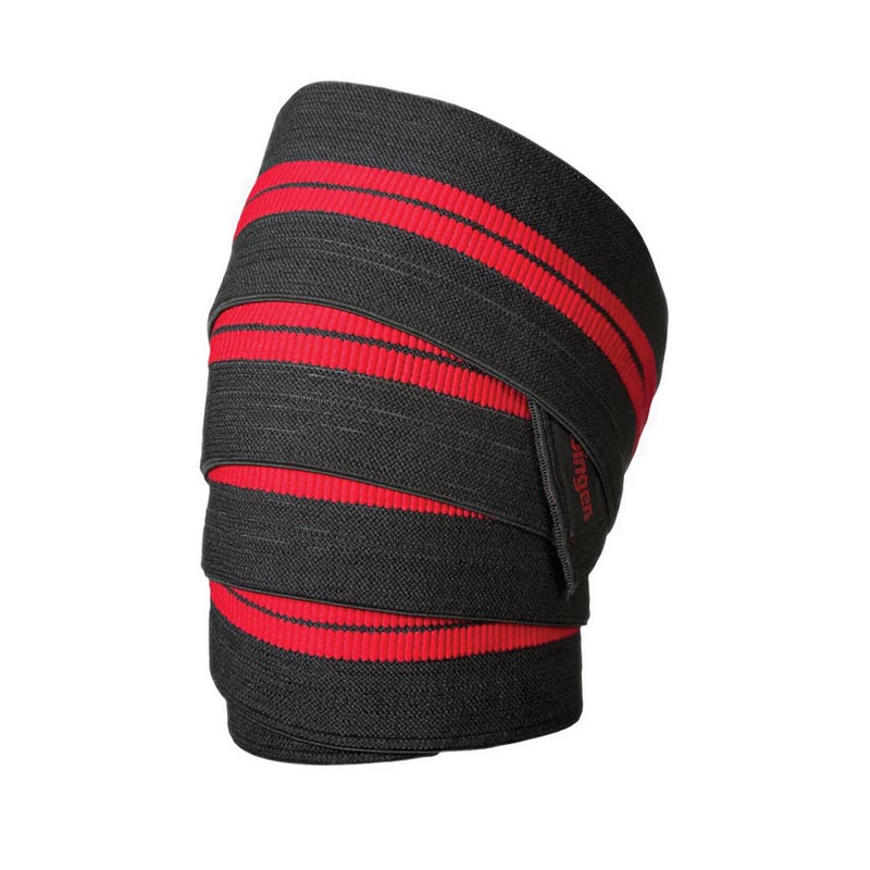 Harbinger Red Line Knee Wraps 78 In - Black