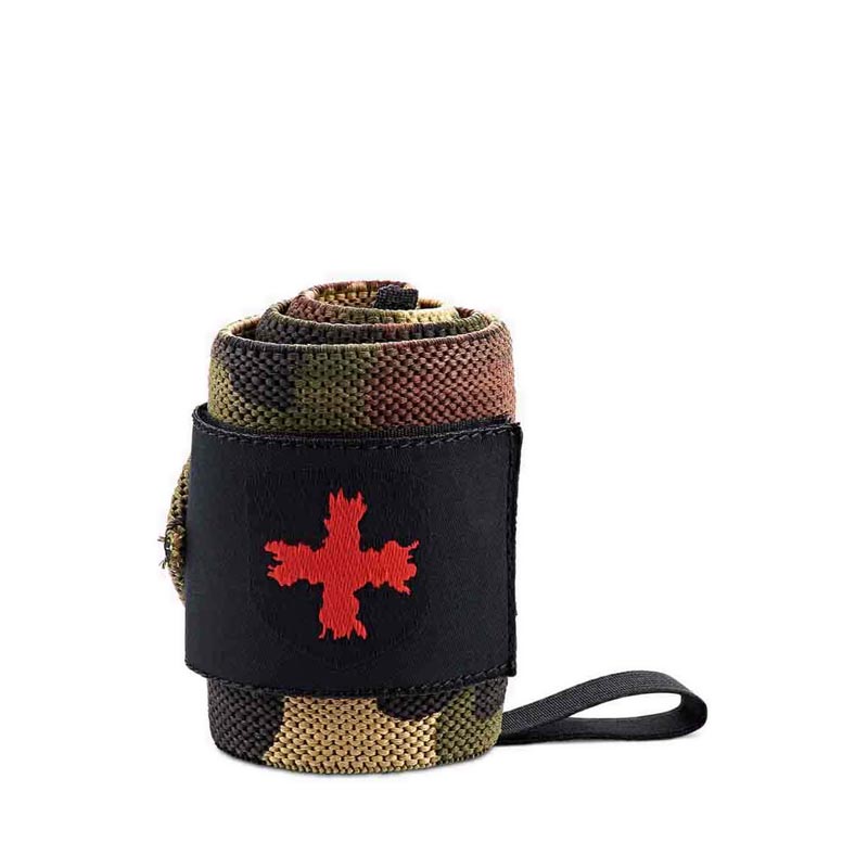 Harbinger Red Line Thumb Loop Wristwraps 18"  - Camo