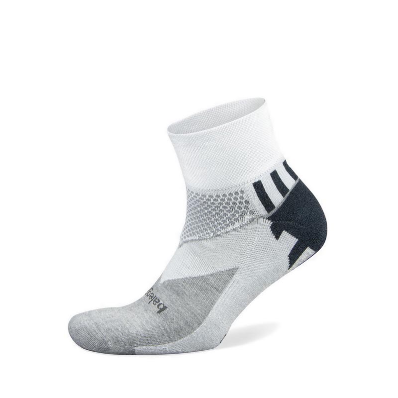 Balega Enduro V-Techquarter White / Mid Grey - Large