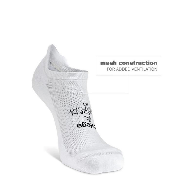 Balega Hidden Comfort No Show  White - Medium