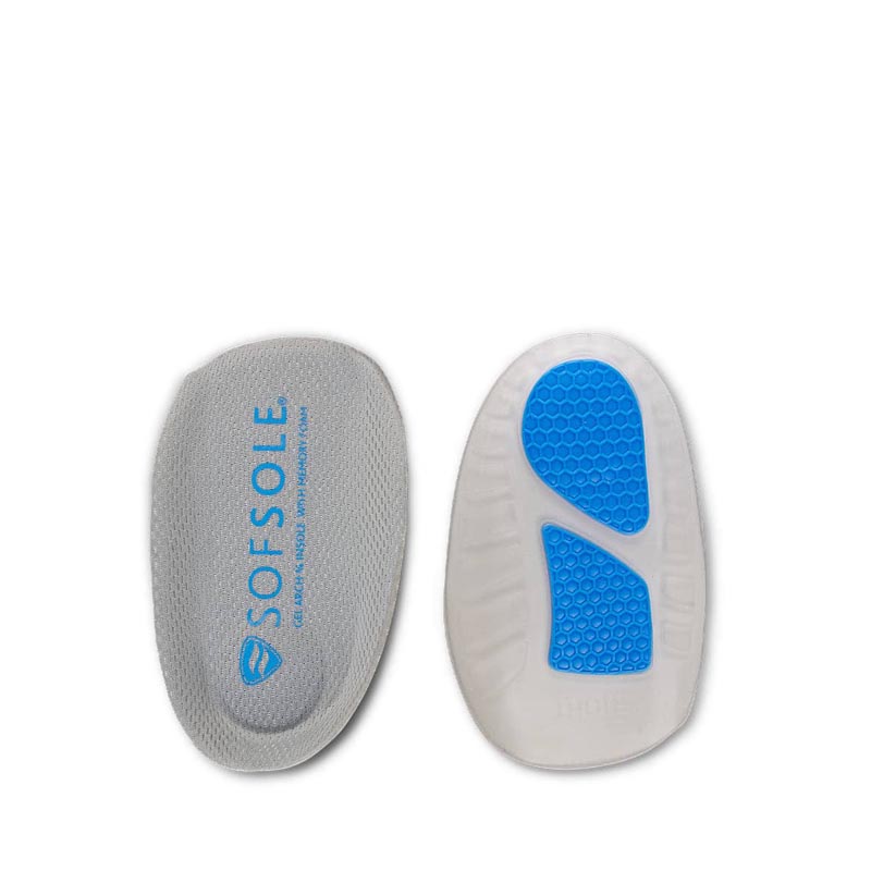 Sof Sole Gel Arch with Foam Women Insoles 5-11 (36-43) - Multicolor