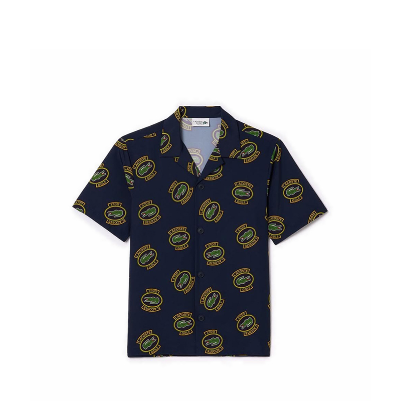 Performance Polo Men's - Navy Blue/Pineapple-Black