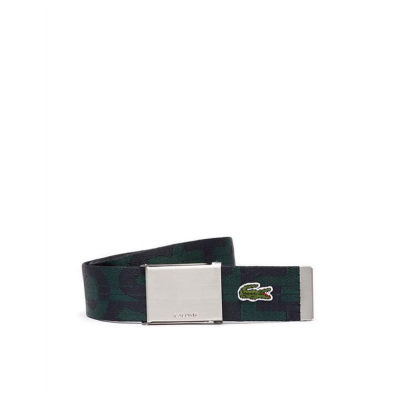 LEATHER GOODS BELT MEN'S -GREEN