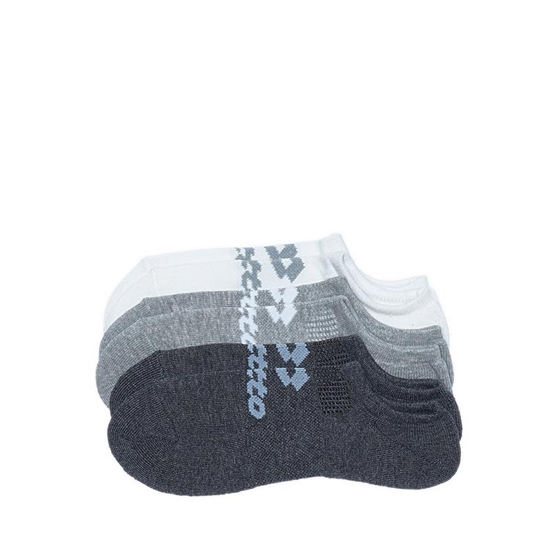 Mens Running Low Cut Socks 3prs - Multicolor