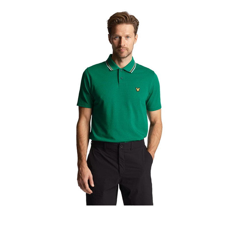 TEAM TIPPED POLO MEN'S GREEN