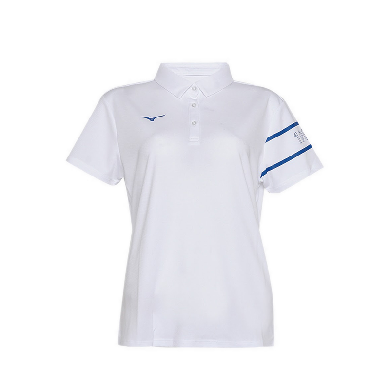 Golf Print Polo Women's - White