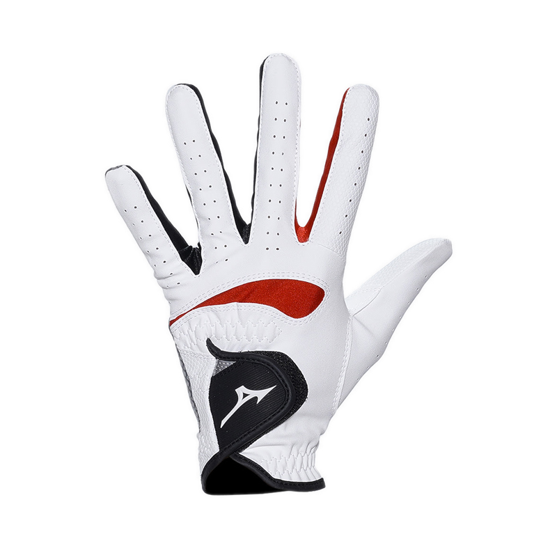 Comfy Grip Glove Mens - White/red
