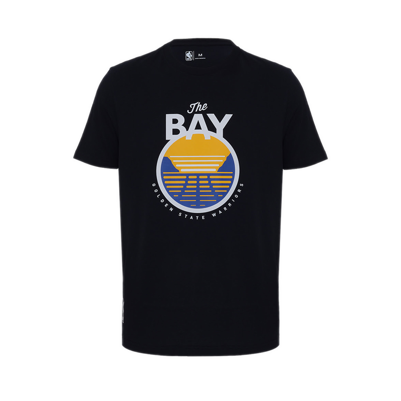 WARRIORS THE BAY CORE MEN'S TEE - BLACK