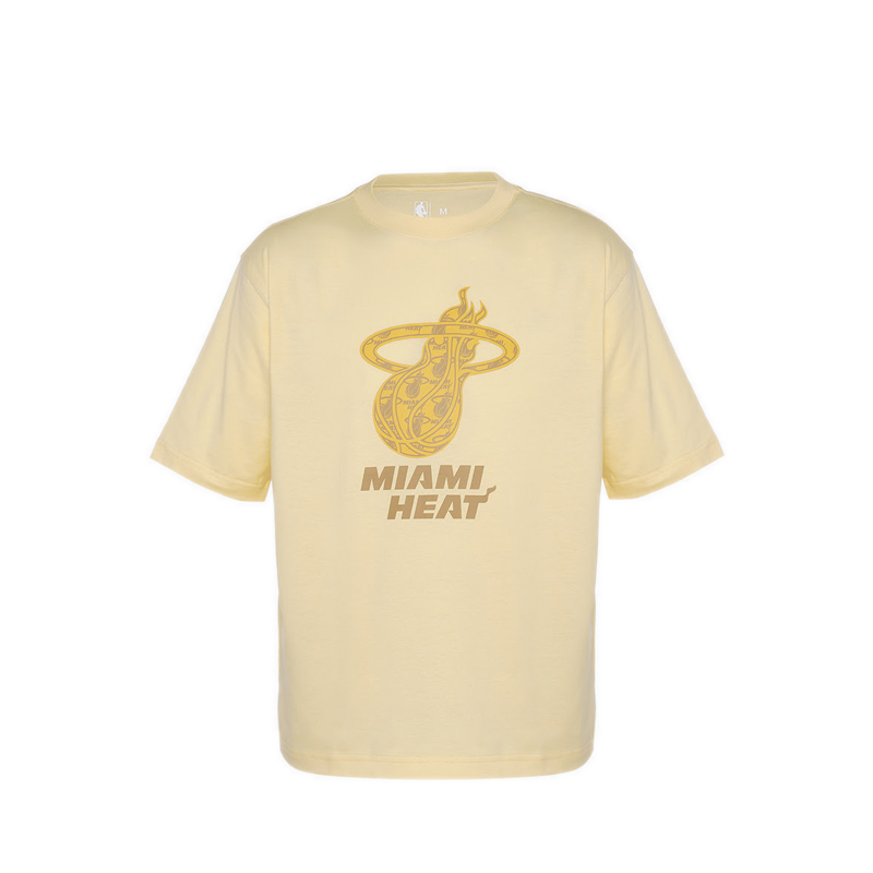 Heat SS Oversized Men's Tee - Yellow