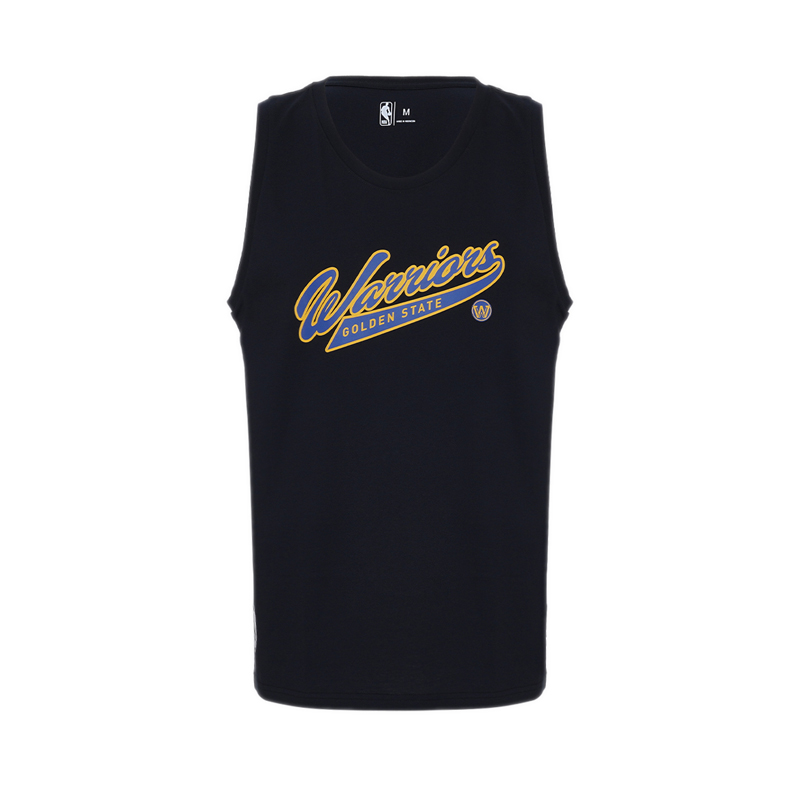 WARRIORS MUSCLE MEN'S TEE - BLACK