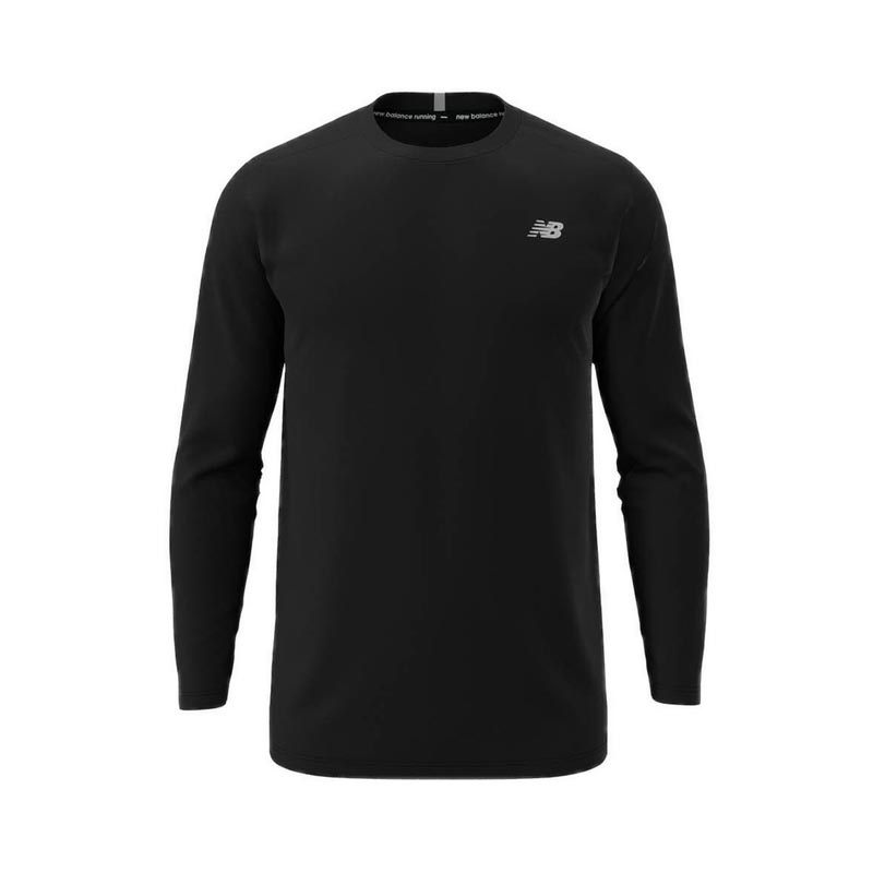 Core Run Men's Long Sleeve - Black