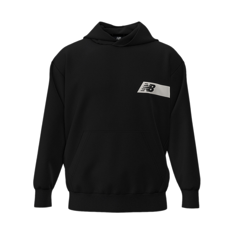 Athletics French Terry Relaxed Player Men's Hoodie - Black