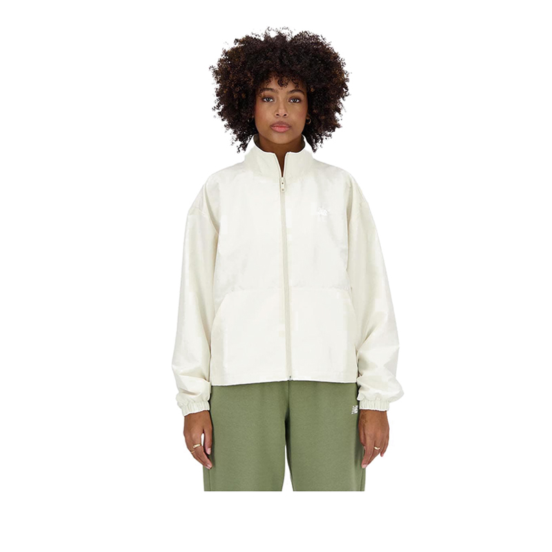 Woven Women's Jacket - Beige
