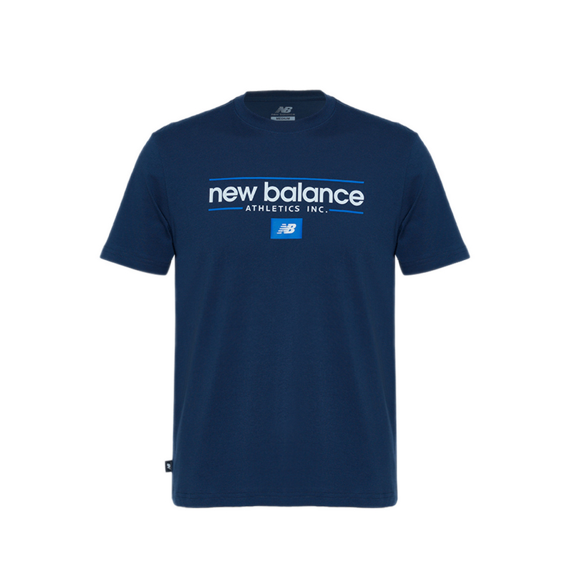 Linear Athletic Men's T-shirt - Blue