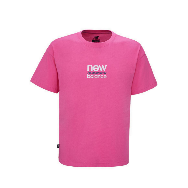 Relaxed Graphic Women's T-shirt - Pink