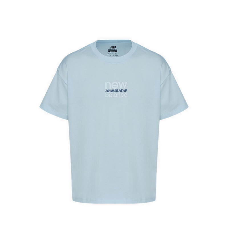 Relaxed Graphic Women's T-shirt - Blue