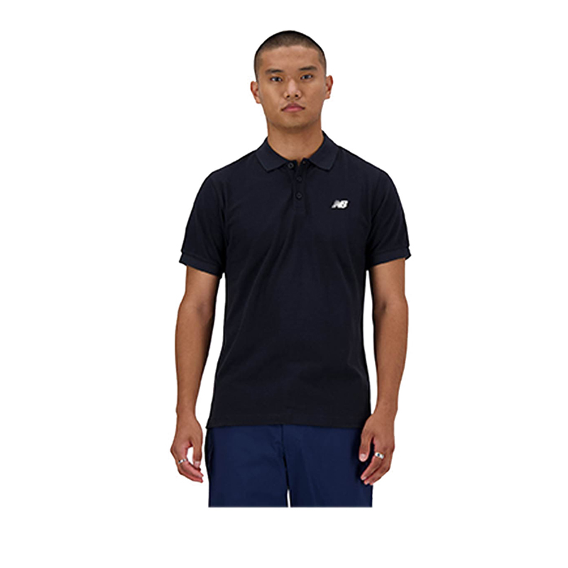 Cotton Men's Polo - Black