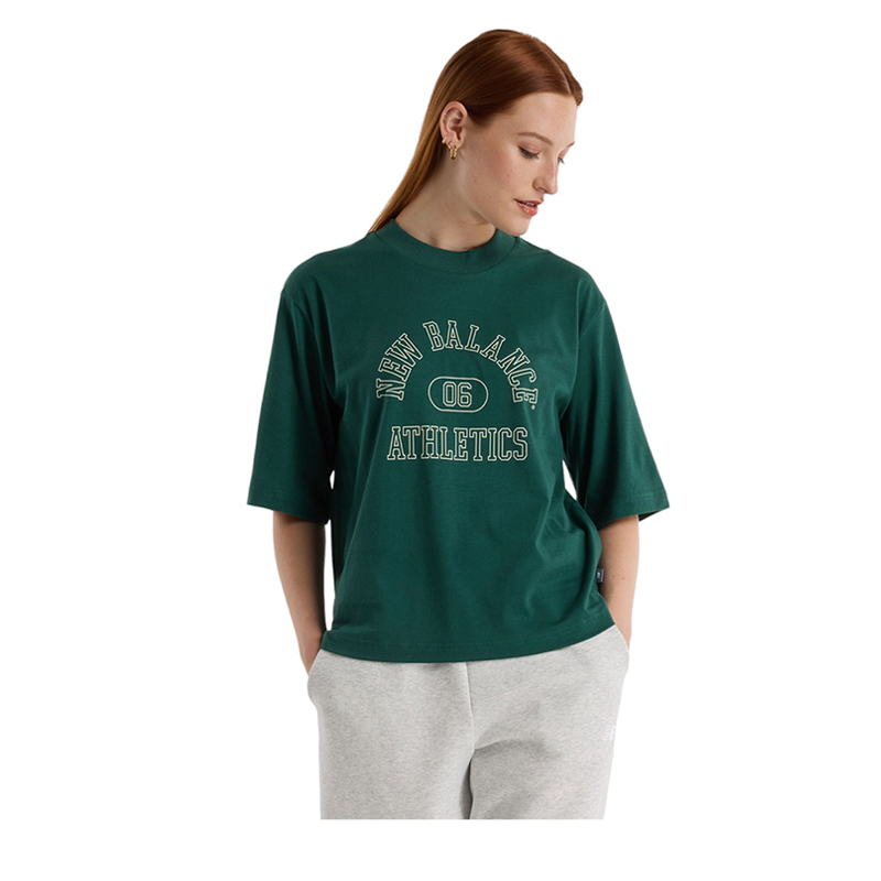 Graphic Jersey Women's T-shirt - Green