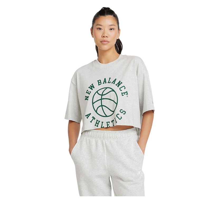 Athletics Oversized League Women's T-shirt - Grey