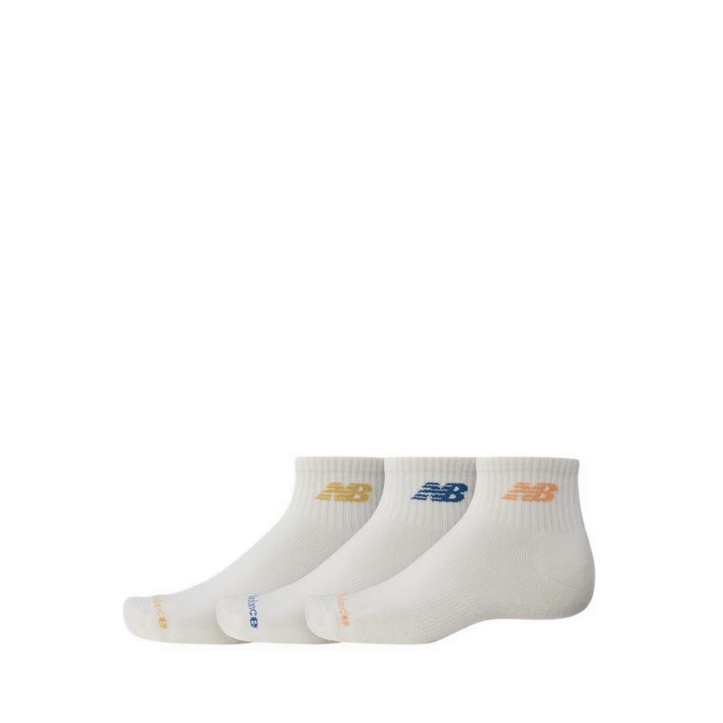 Everyday Ankle Unisex Socks 3 Pack - Ivory