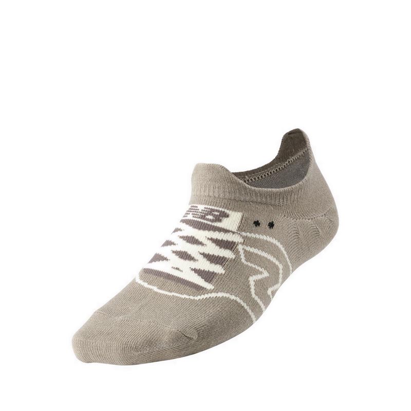 Sneaker Fit No Show 1 Pair Unisex's Socks - Grey