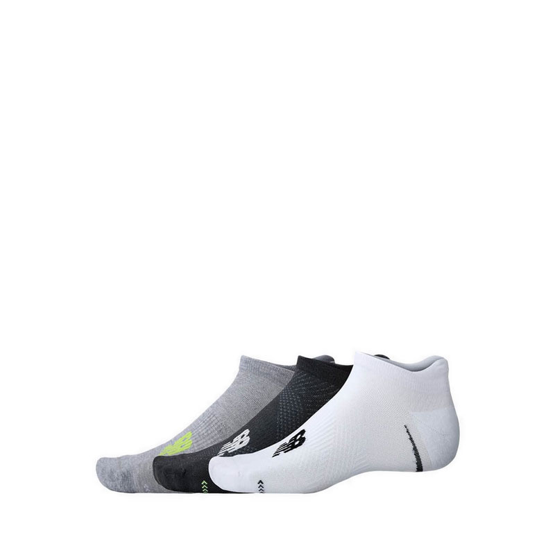 Running Repreve No Show Tab 3 Pack Unisex Socks - Beige