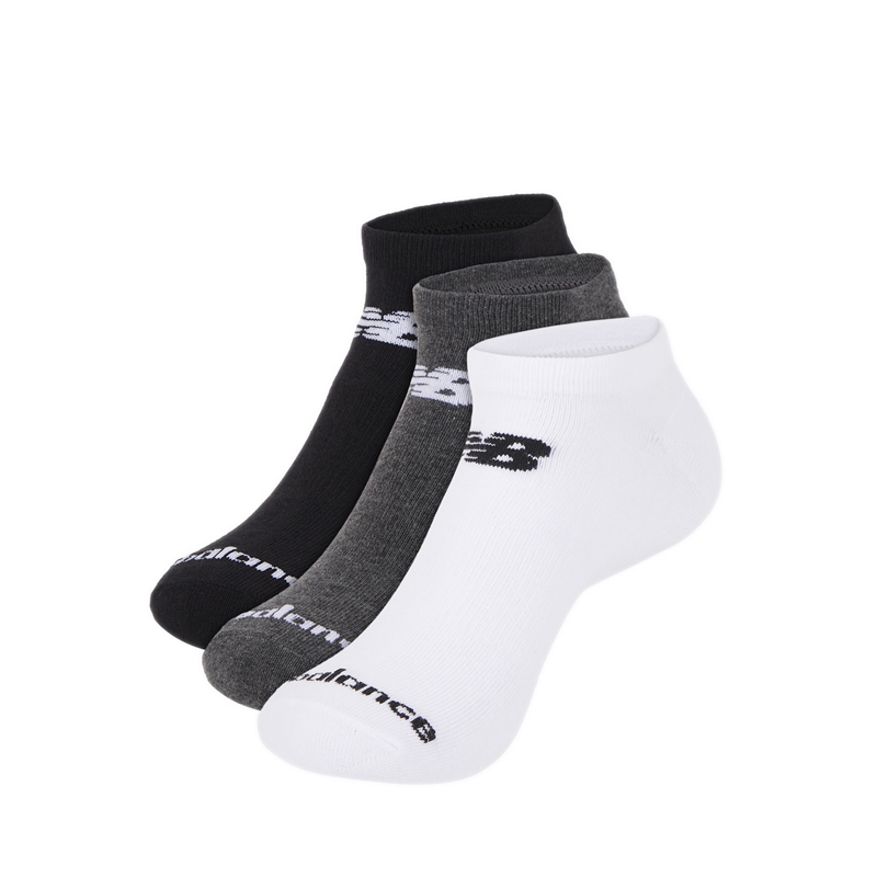 Everyday Lightweight No Show Unisex Socks 3 Pack - Multi