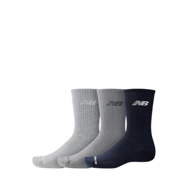 Ribbed Cotton 3 Pack Unisex's Socks - Beige