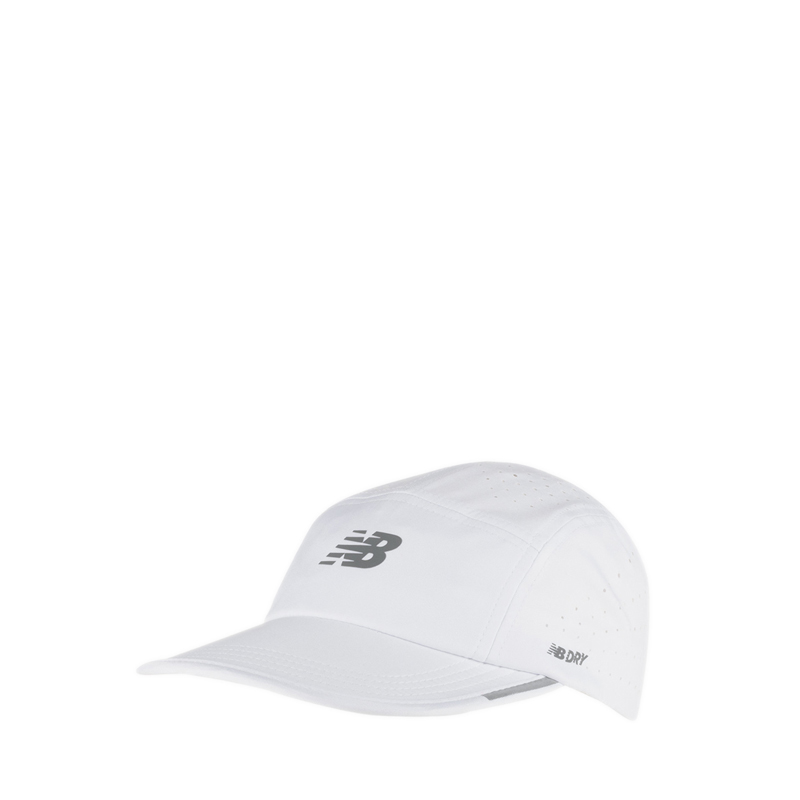 5 Panel Pro Run Unisex's Hat - White