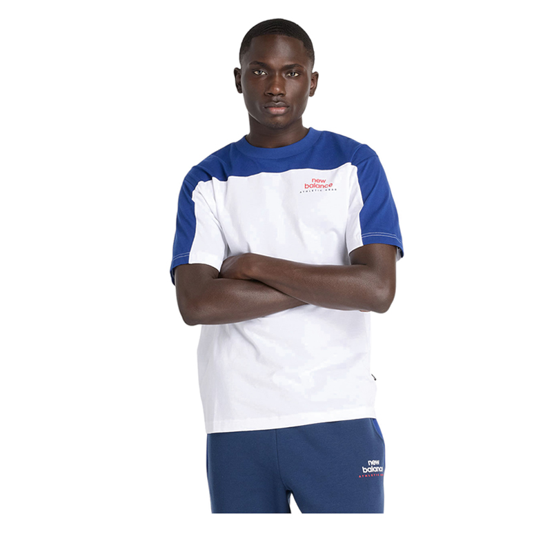 Classics Color Block Graphic Men's T-shirt - Blue