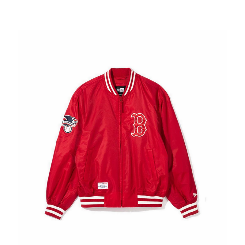 AP MLB NYL JK41 BOS Men's Jacket - Red