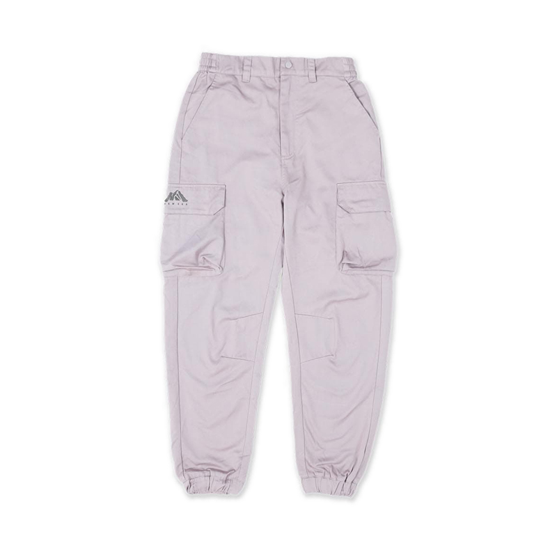 NYLON CARGO PANTS NE MOUNTAIN LOGO Men's Pants - Brown