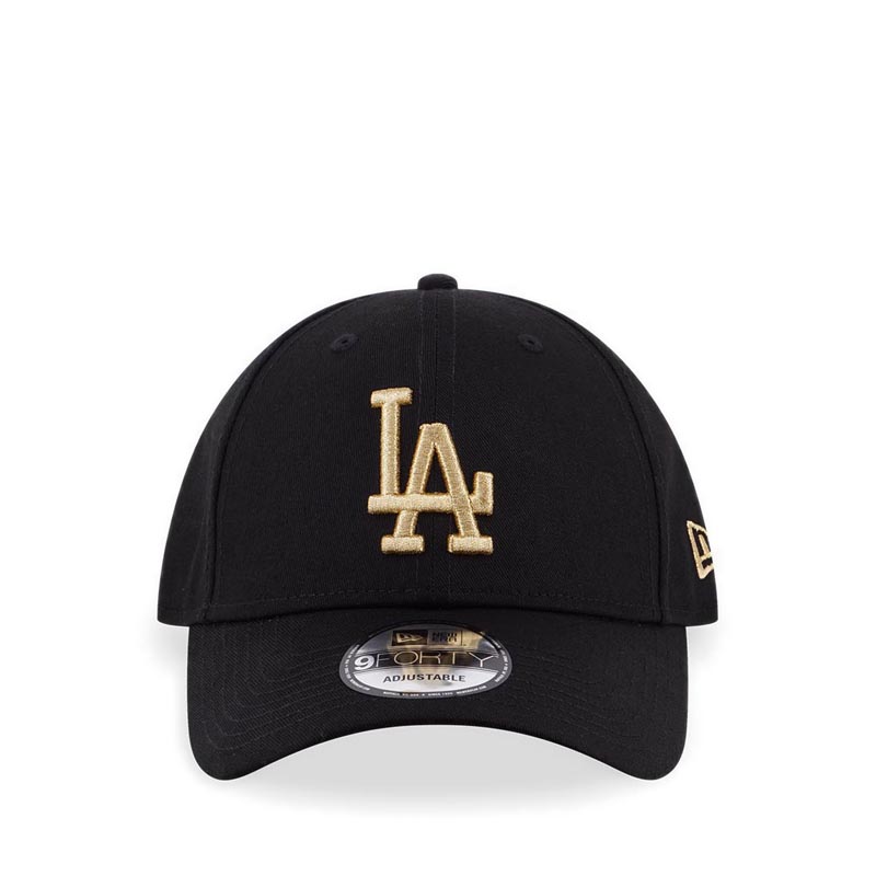 940 MB GOLD Los Angeles Dodgers Men's Cap - Black
