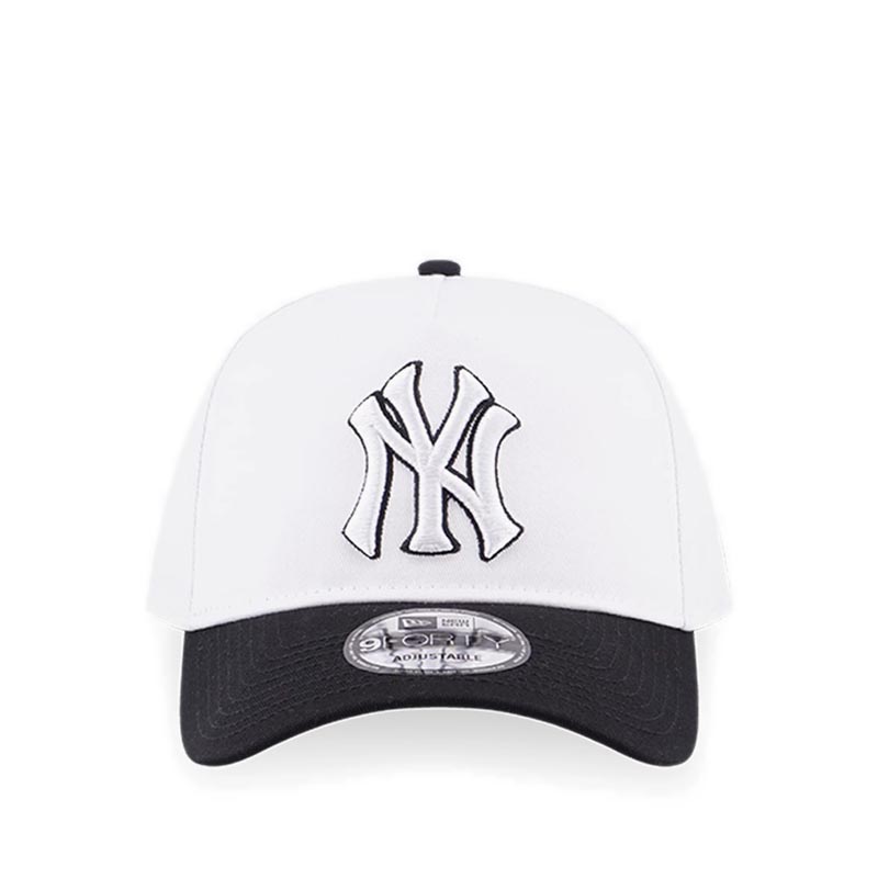 940AF STENCIL NEYYAN WHITE MEN'S CAPS - WHITE