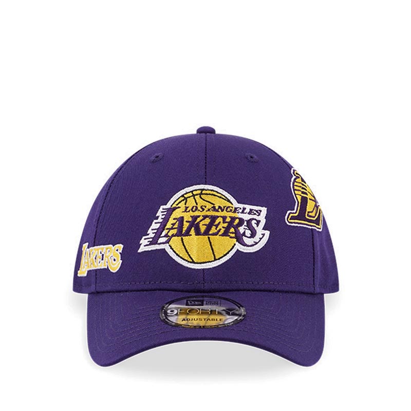 940 LEAGUE MULTI LOGOS LOSLAK MEN'S CAP - PURPLE