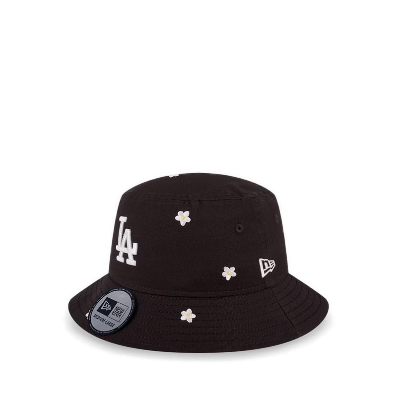 TAPERED BUCKET MINI FLORAL LOSDOD Men's Caps - Brown Suede