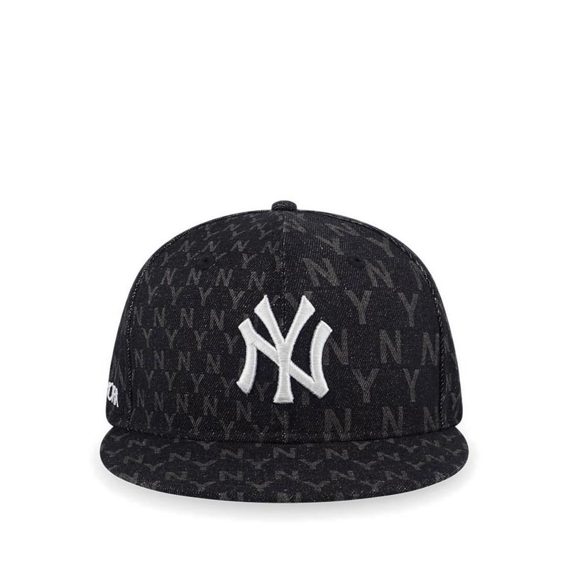950 DENIM MONOGRAM NEYYAN Men's Caps - Black