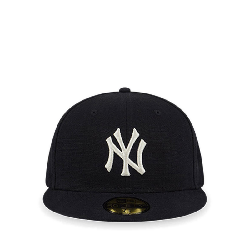 5950 SOFT NATURE LINEN NEYYAN Men's Caps - Black