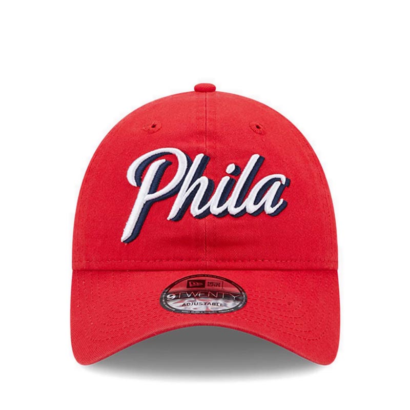 920  NBA STATEMENT 22 PHI76E Men's Caps - Red