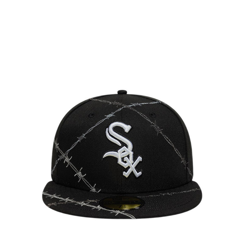 5950 Wire Chicago White Sox Halloween Men's Caps - Black