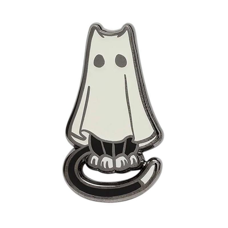 Pin Ghost Cat Newera Unisex Acc - Multi