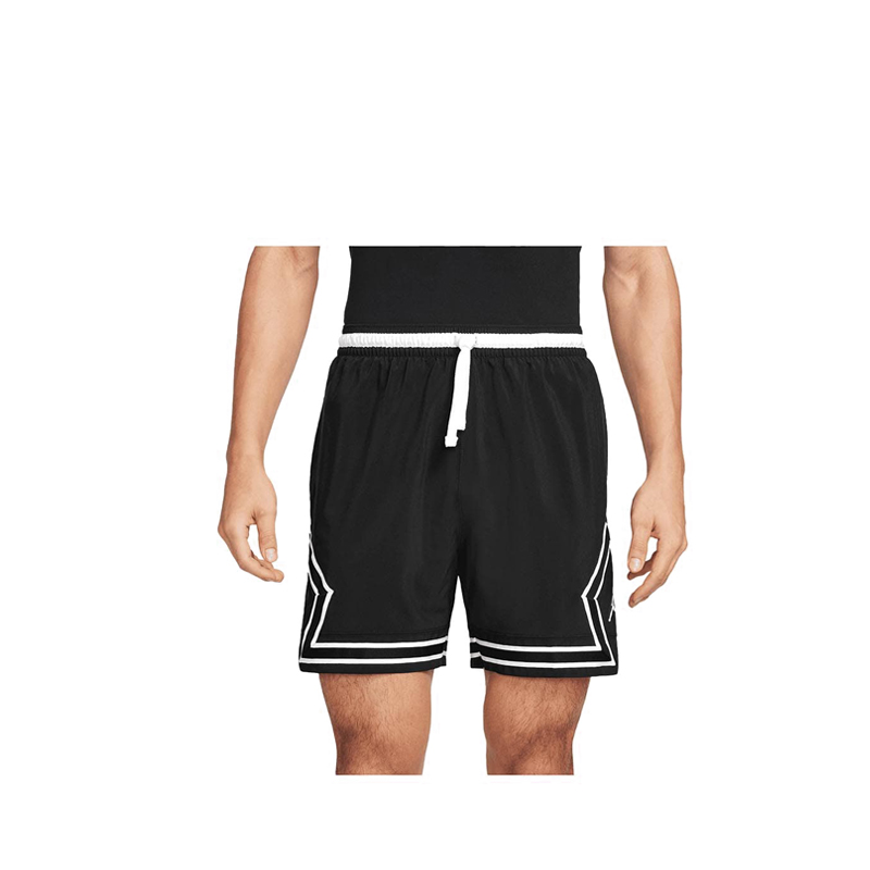 J Df Sprt Woven Diamond Men's Shorts - Black